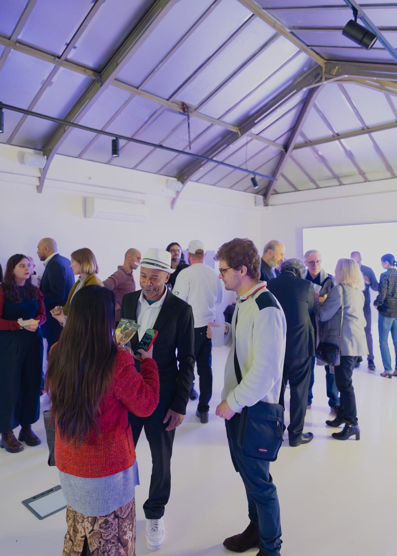 Inevitable × Ace Funds launch night at Artverse Gallery